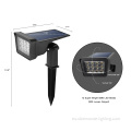 Sensor de movimiento impermeable al aire libre luces solar al aire libre